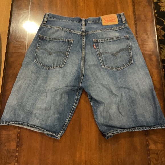 Levi’s blue Jean shorts 569 size 34 - Picture 8 of 10